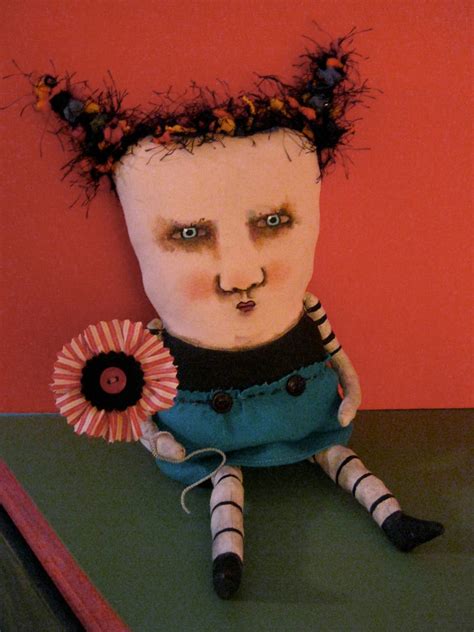 Weird Monster Doll Sandy Mastroniodd Dollmonster Elaine Art Etsy