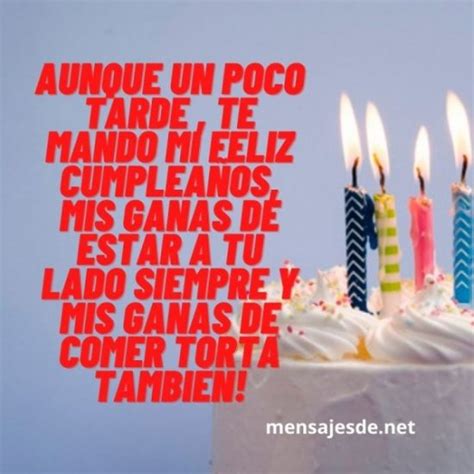 Frases De Felicitaciones De Cumpleaños Atrasados 2021