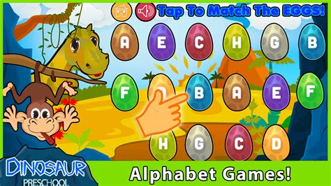 Dinosaur Games For Kids Fun Puzzles For Preschool Toddlers Boys And