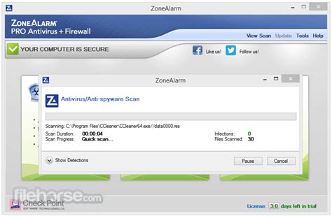 It was checked for updates 251 times by the users of our client application. Download ZoneAlarm Pro Antivirus + Firewall for Windows 10 ...
