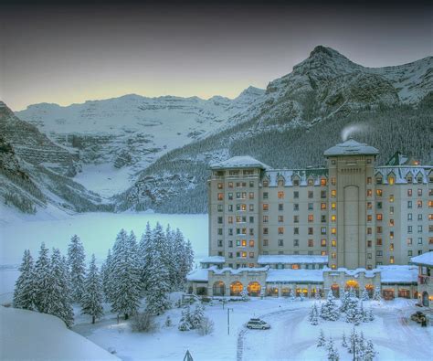 Lake Louise View To Mountains Winter Photograph By Graham Twomey Tfa
