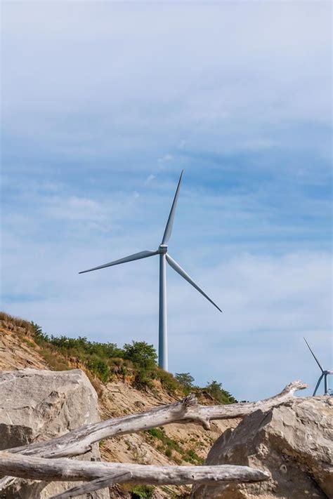 Windmill At Port Burwell Wind Farm Ontario By John Twynam In 2022
