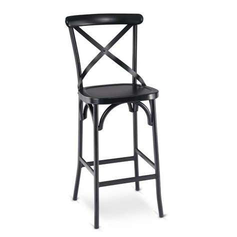 Bowery hill 30 faux leather bar stool in white (set of 2) $232.34. B Cross Back Bar Stools Black Rustic - Party Rentals NYC | New York Party Rentals LLC