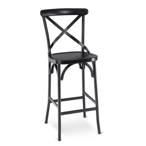 H) our stylewell cedarville bar stools have our stylewell cedarville bar stools have a profile that is pleasing to the eye and easy to relax in. B Cross Back Bar Stools Black Rustic - Party Rentals NYC | New York Party Rentals LLC