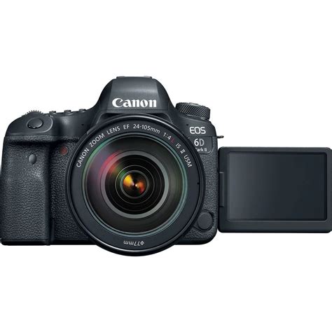 Canon Eos 6d Mark Ii Dslr Camera With Ef 24 105mm F4 L Is Ii Lens