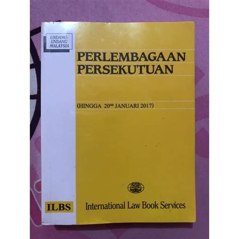 Buku Perlembagaan Persekutuan Malaysia Malaykiews