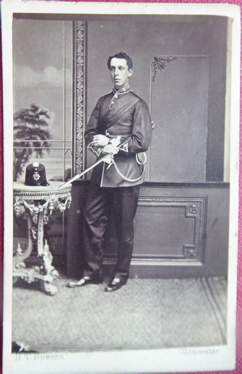 76th Regiment Of Foot A Good Cdv Of A Young Officer In The Late 1860s