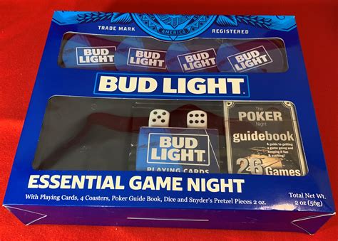 Bud Light Essential Game Night Pack