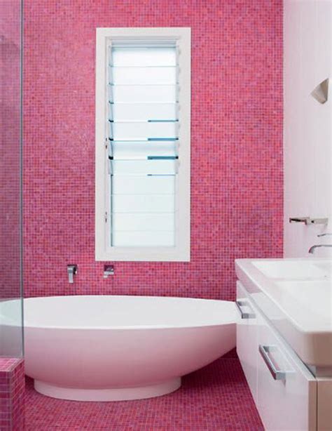 Terracotta tiles are a really excellent choice for bathroom interiors. 37 pink bathroom wall tiles ideas and pictures 2019