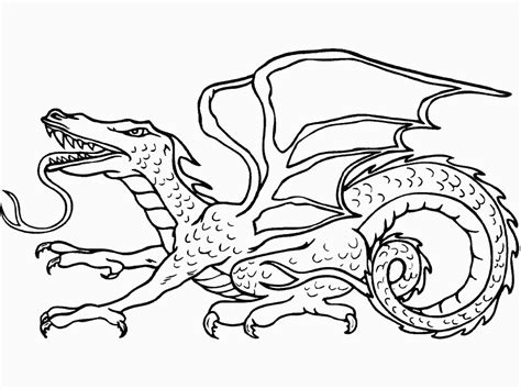 Nowadays, there are a lot of websites about the dragon coloring pages for kids and also for adult. Realistic Dragon Coloring Pages - Coloring Home