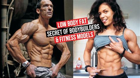 low body fat secrets of bodybuilders and fitness models youtube