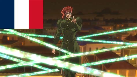 Kakyoin Vs Dio 20 Meter Emerald Splash Extrait Vf Youtube