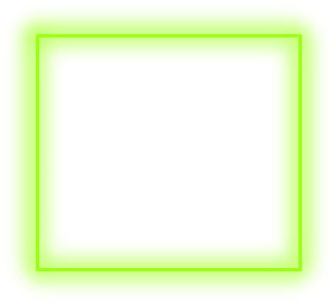 neon square png - #sticker #neon #square #green #freetoedit #frame # png image