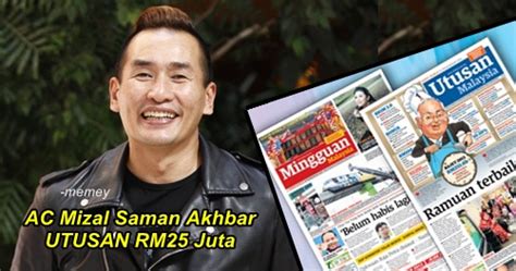 Diharap laman ini dapat menjadi tempat pembaca setia utusan untuk mendapatkan berita yang pantas dan mudah. AC Mizal Saman Utusan RM25 Juta - Berita Memey
