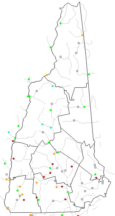 Map Of New Hampshire Lakes And Ponds