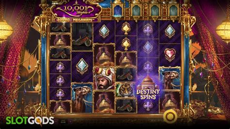 10 001 nights megaways slot by red tiger gaming play for free and real