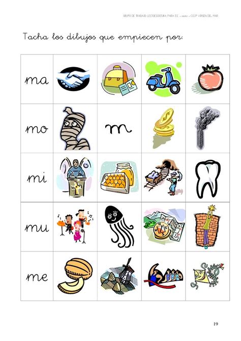 DibujOS que empiecen con la letra M - Imagui