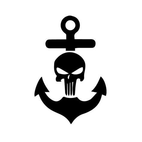 Navy Military Skull Decal Etsy Skull Decal Navy Military Custom