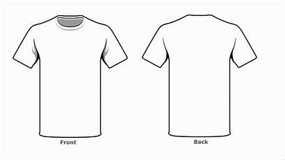 Coloring Blank Tshirt Tee Clipart Shirts Collegesportsmatchups