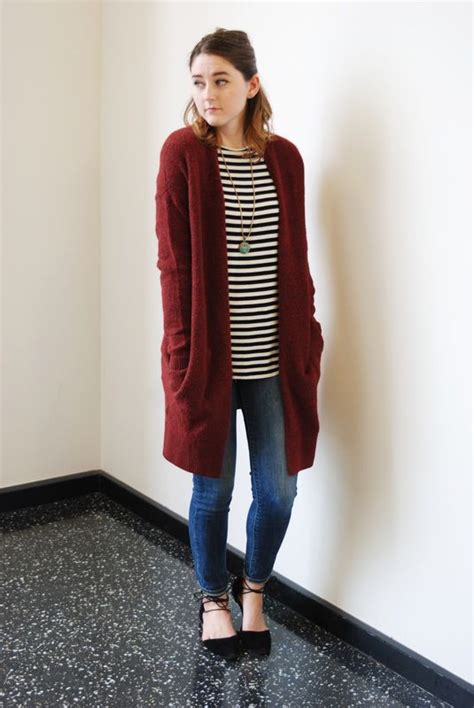 30 Lovely Cardigan Outfit Ideas This Winter Ecstasycoffee