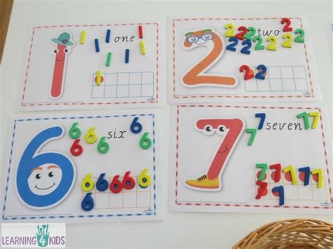 Number Sort with 10 Frames | Learning 4 Kids