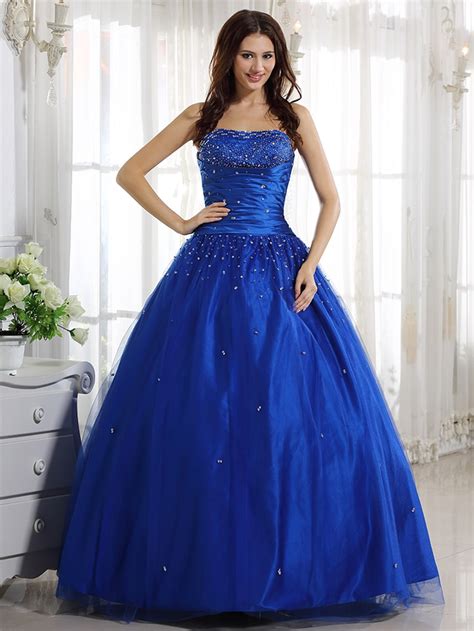 Promgirl has a collection of unique and elegant prom ball gowns to satisfy your. US6 Clearance In Stock Gorgeous Royal Blue Ball Gown Tulle ...