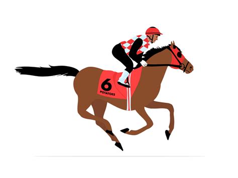 Horse Racing Vector At Collection Of Horse Racing