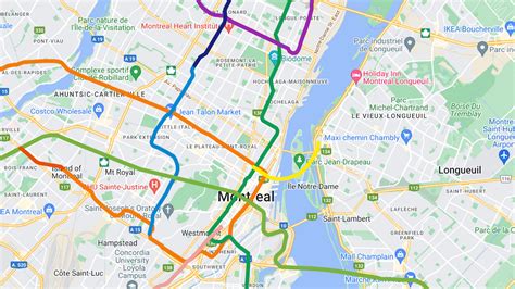This Map Shows The Montreal Metro Network Of The Future Mtl Blog