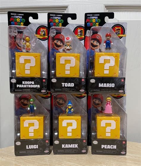 The Super Mario Bros Movie 2023 1” Mini Figure Choose Your Favorite Toy