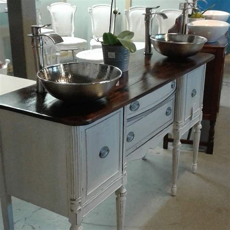 So, if you are looking to update a vanity in your bathroom, these farmhouse style single sink vanities are perfect. SOLD...Free shipping...Gorgeous Farmhouse style Antique ...