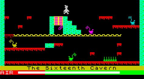 Manic Miner Zx Spectrum Wide The King Of Grabs