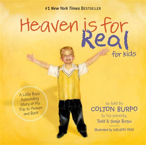 Heaven Is For Real Book For Kids Colton Burpo Color Illustrations