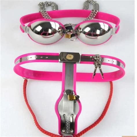 Stainless Steel Chastity Belt Woman Free Shipping SQ15886 SMTASTE