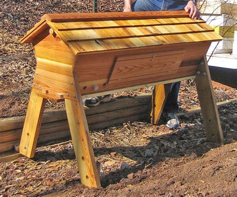 The bars form a continuous roof over the comb, whereas the frames in most current hives allow space for bees to move up or down between boxes. Chop Wood Carry Water Plant Seeds: Low cost, Pesticide ...