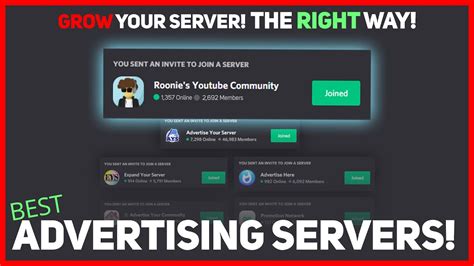 Best Advertising Discord Servers To Grow Your Server In 2020 Youtube