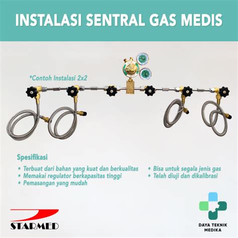 Jual Instalasi Medical Gas Oxygen Sentral Gas Medis Oksigen