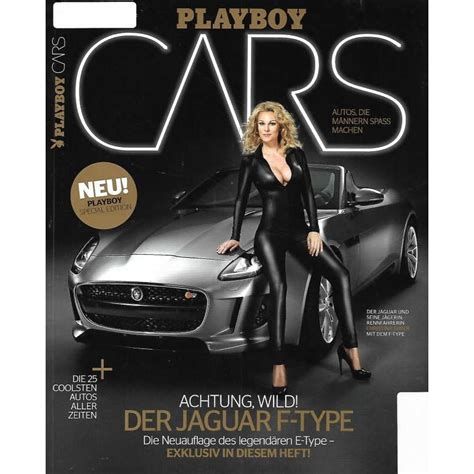 Special Edition Playboy Cars 2012 Der Jaguar F Type Zeitschrift