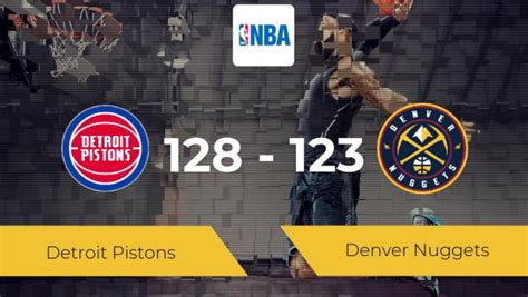 To take on the lakers on sunday night. Detroit Pistons - Denver Nuggets: Resultado, resumen y ...