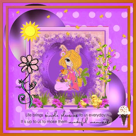 Digitally 'Sweet' Challenges: DSC #83 'Easter'w/Lacy Sunshine Stamps