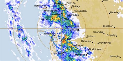Perth Weather Warning Intense Storm Front Hits Perth So Perth