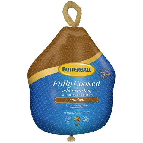 Butterball Frozen Fully Cooked Whole Smoked Turkey Shop Turkey At H E B