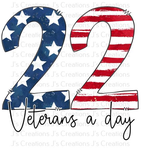 22 Veterans A Day Ready To Press Sublimation Transfer Etsy