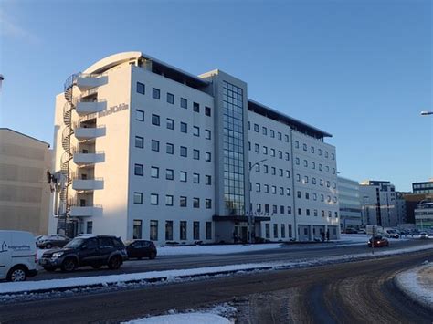 Guests praise the helpful staff. Front of hotel cabin - Picture of Hotel Cabin, Reykjavik ...
