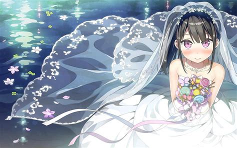 1920x1080px 1080p Free Download 2880x1800 Anime Girl Bride Black