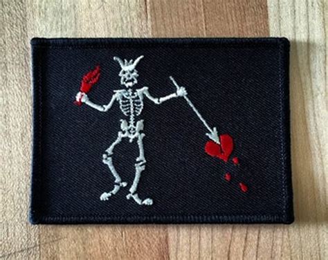 Pirate Skull Flag Morale Patch Hero Outdoors