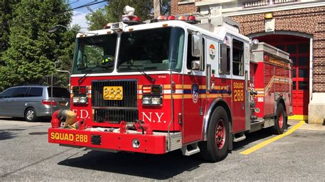 Quick Clip Of Fdny Squad 288 And Its Brand New 2nd Piece Unit In Maspeth