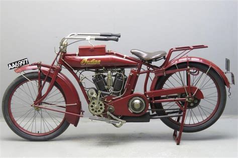 Indian 1914 Two Speed Regular Model 988cc 2 Cyl Ioe 2605 Yesterdays