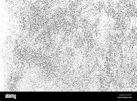 Black Grainy Texture Isolated On White Background Dust Overlay Dark