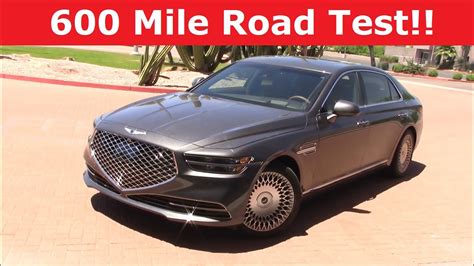 2020 Genesis G90 V8 Review 600 Mile Road Test Youtube