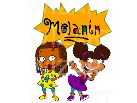 African American Rugrats African American Angelica Svg Png Etsy Canada